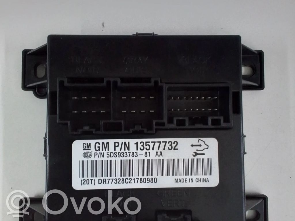 Opel Insignia A Module de commande de siège 