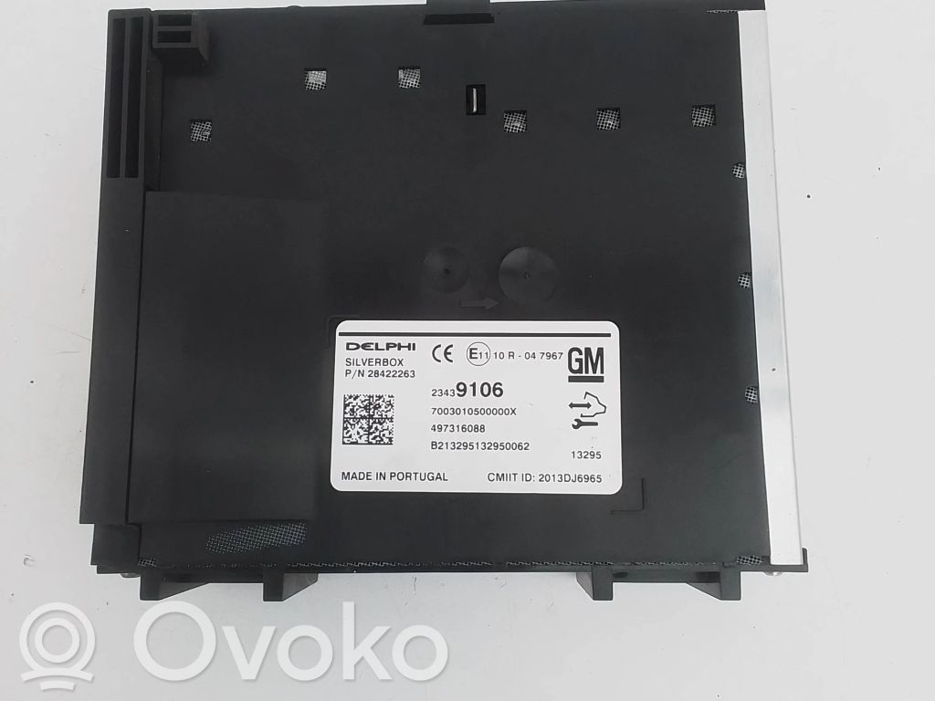 Opel Insignia A Radio/CD/DVD/GPS-pääyksikkö 