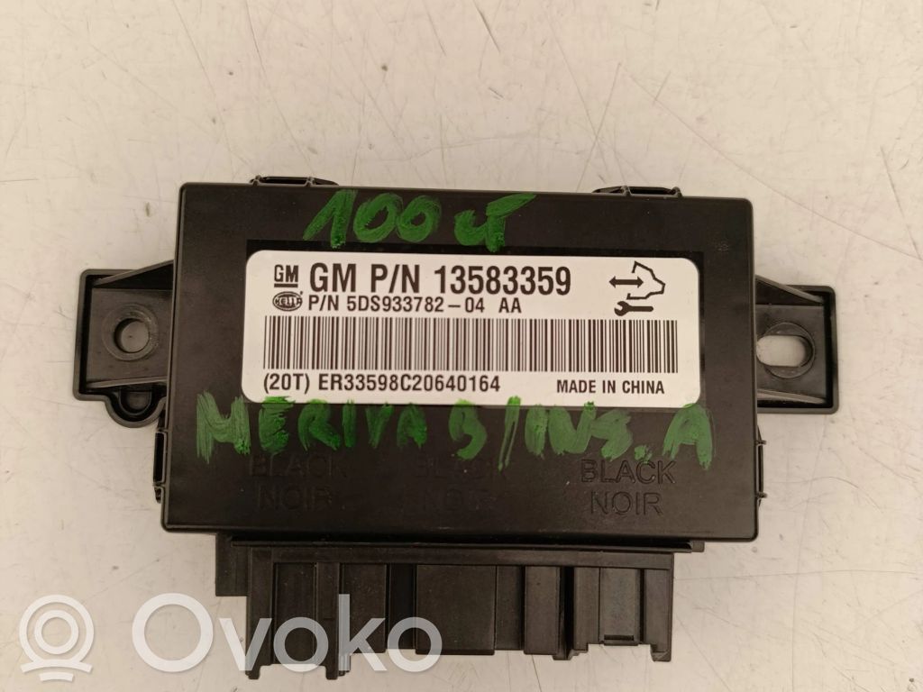 Opel Meriva B Moduł / Przekaźnik podgrzewania foteli 