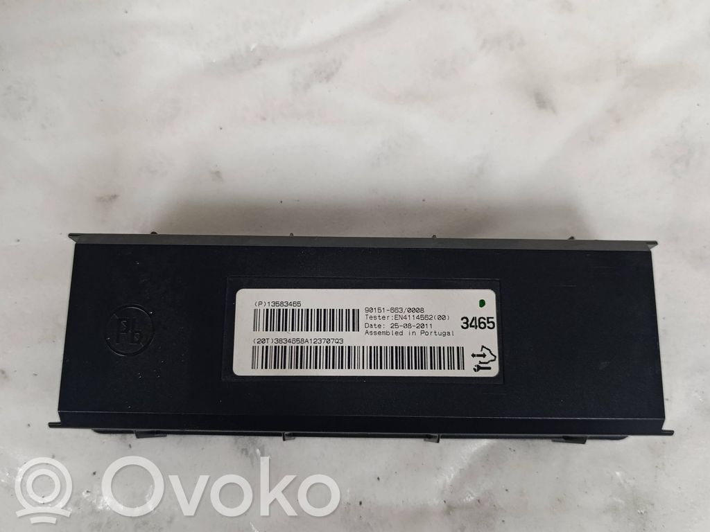 Other control units/modules   13583465