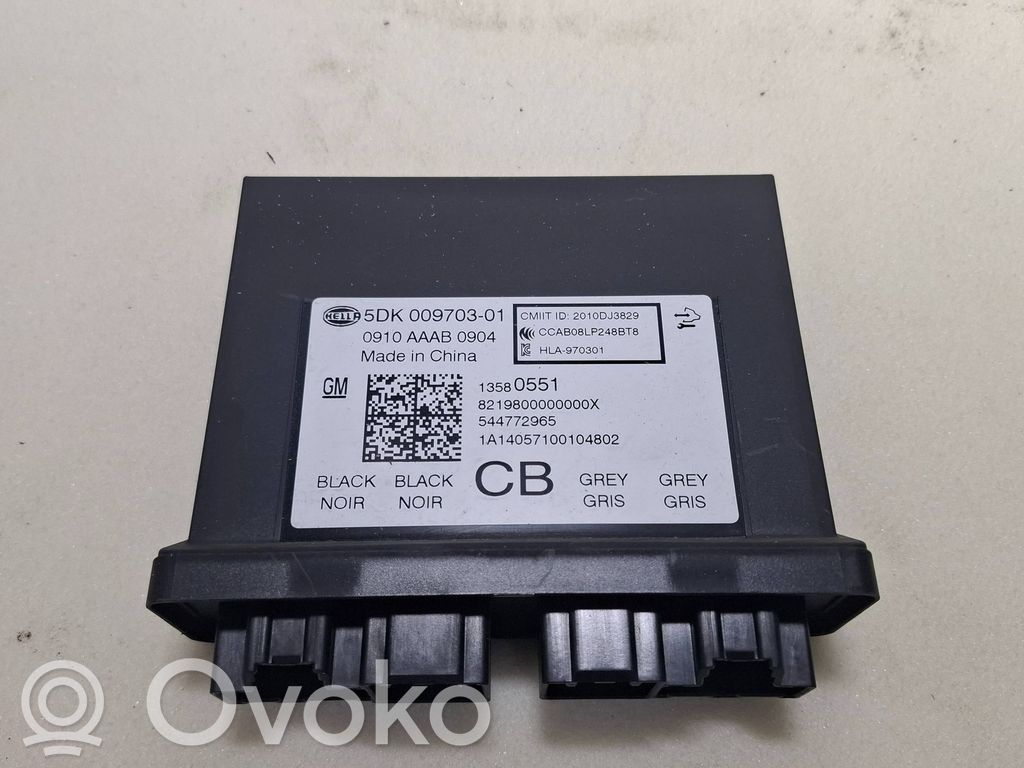 Other control units/modules   13580551,544772965,5DK00970301,8219800000000X