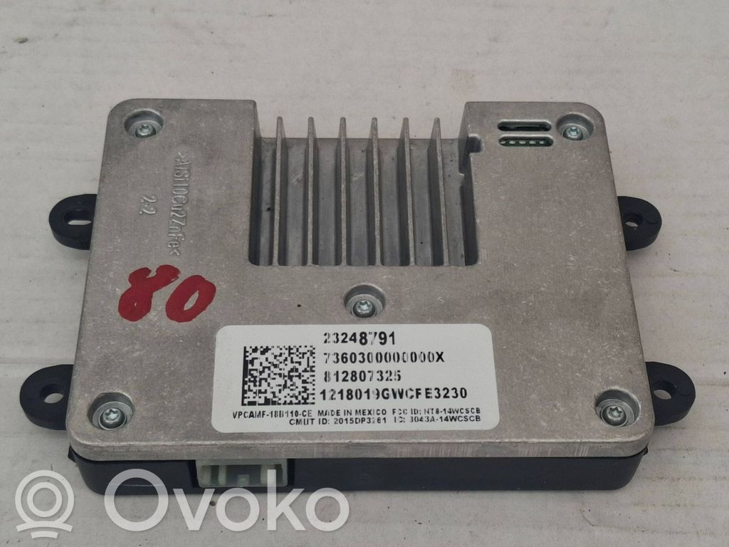 Opel Insignia B Wireless charging module 