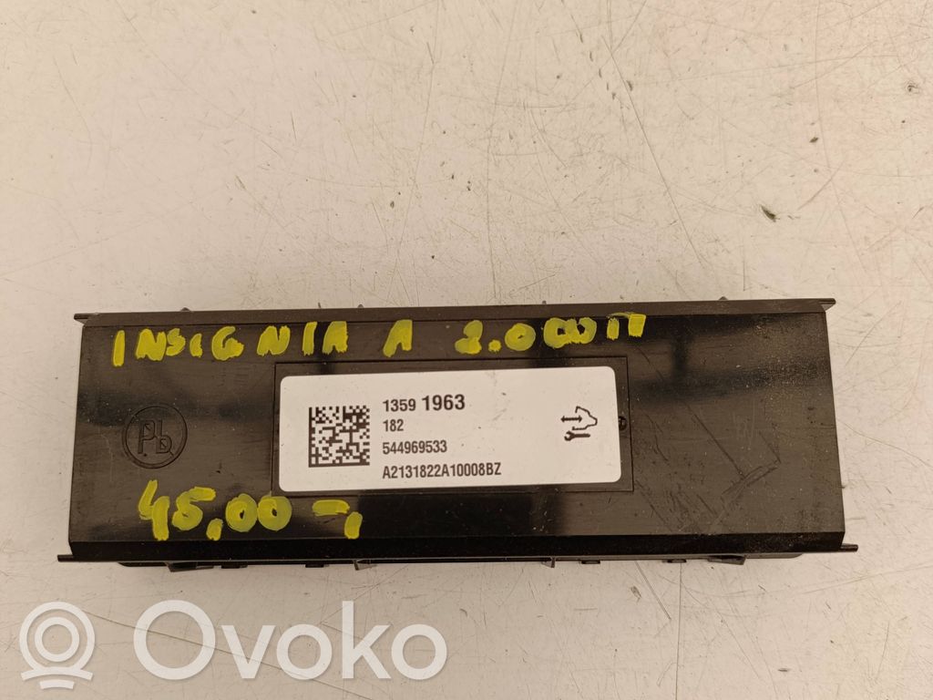 Opel Insignia A Air conditioning/heating control unit 