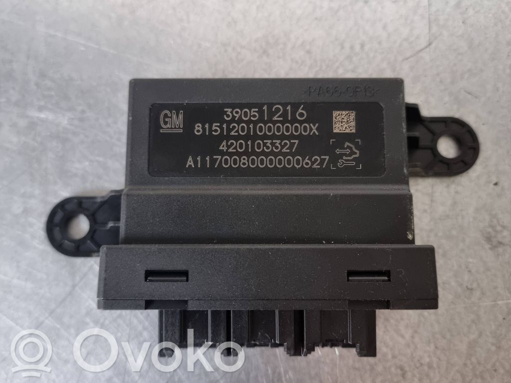 Opel Astra K Parking PDC control unit/module 