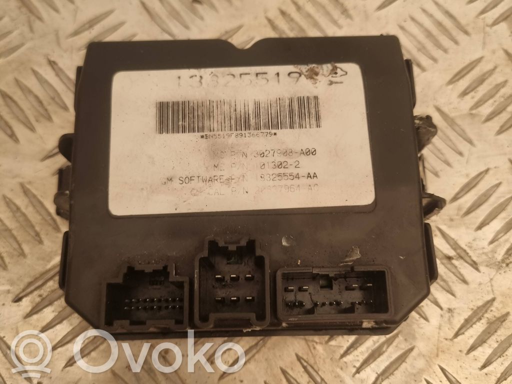 Tailgate/trunk control unit/module   13325519