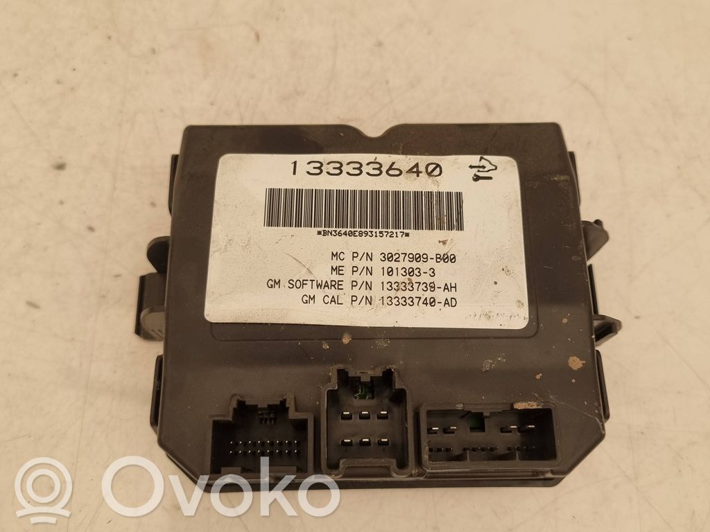 Tailgate/trunk control unit/module   13333640