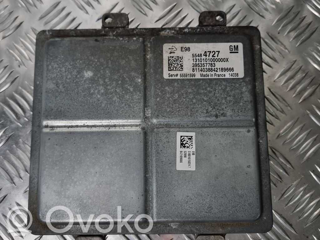 Opel Meriva B Engine control unit/module 