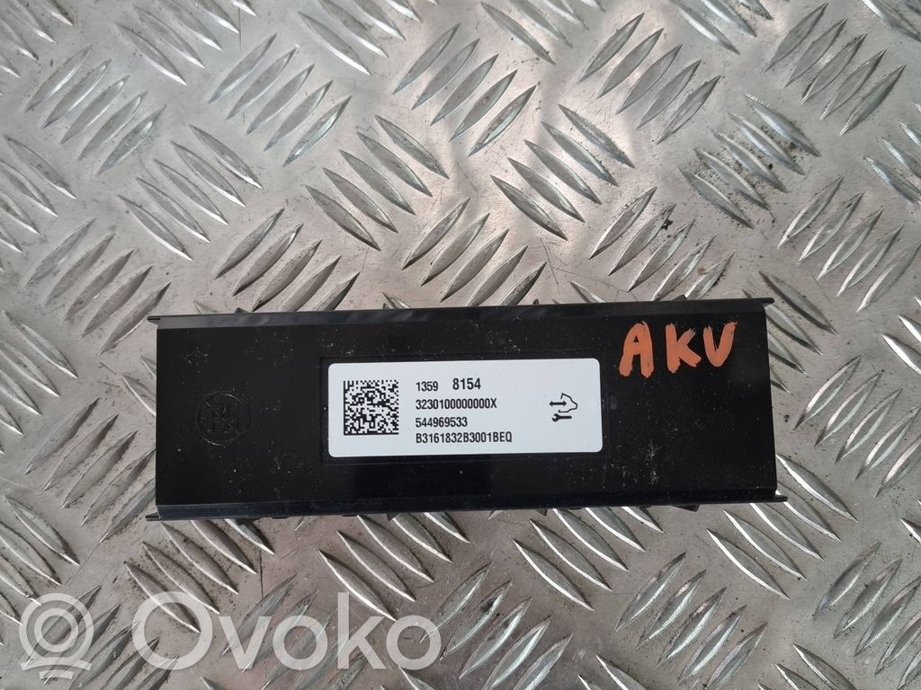 Opel Astra K Air conditioning/heating control unit 