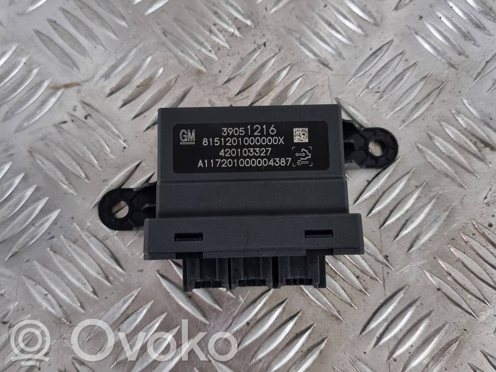 Opel Astra K Parking PDC control unit/module 