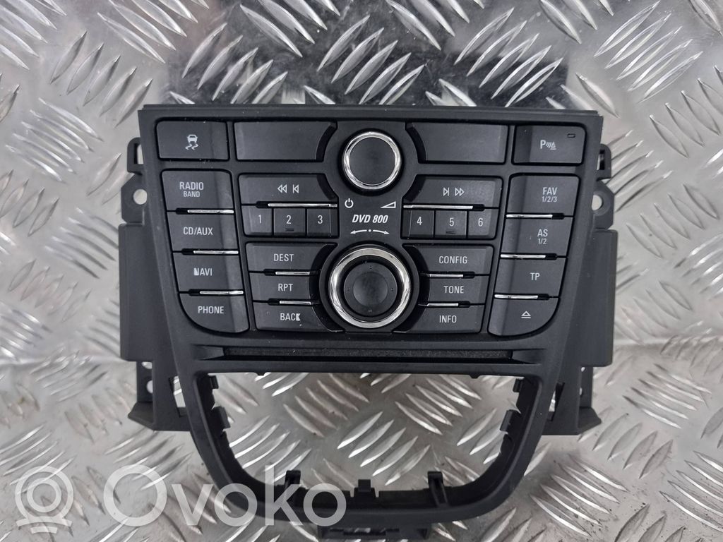 Opel Astra J Head unit multimedia control 