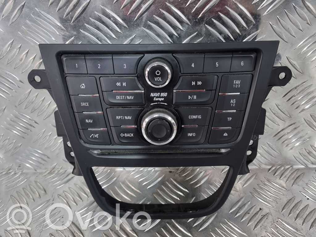 Opel Mokka X Head unit multimedia control 