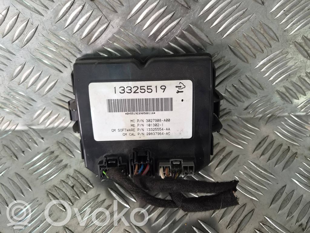 Opel Insignia A Tailgate/trunk control unit/module 