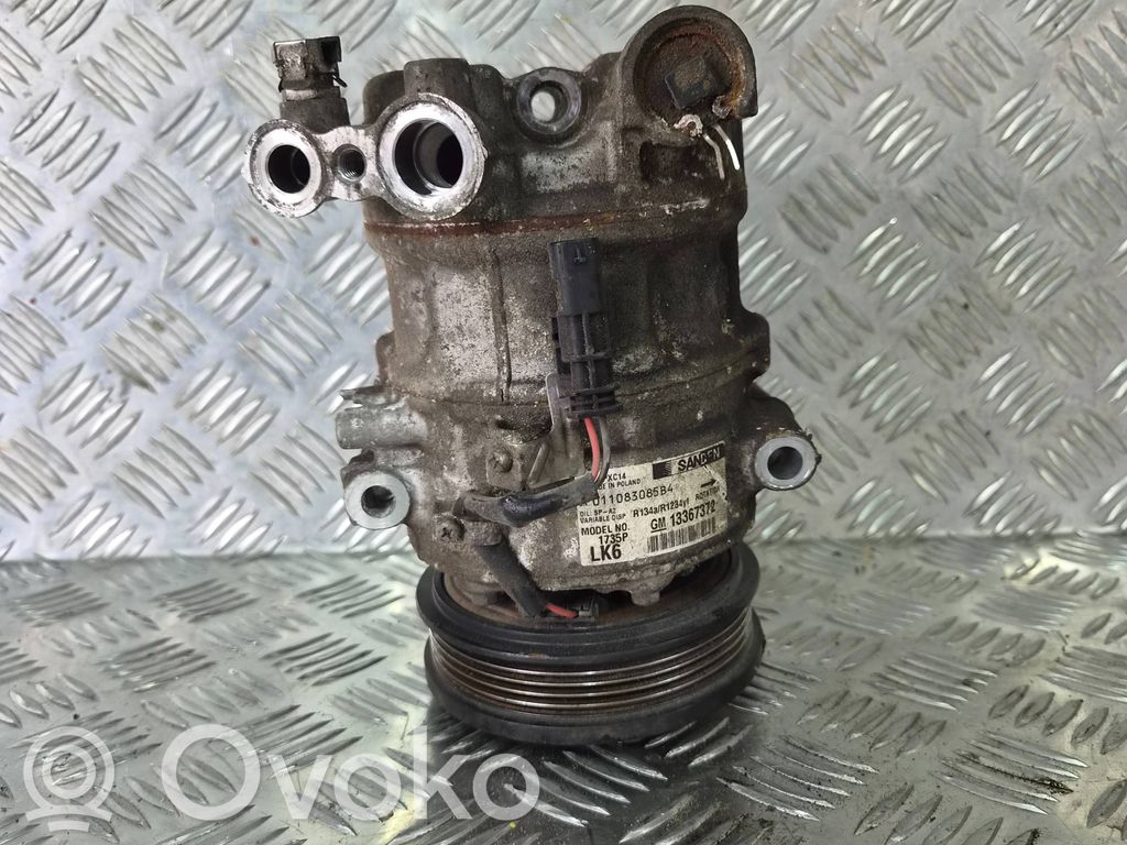 Opel Astra K Compresseur de climatisation 