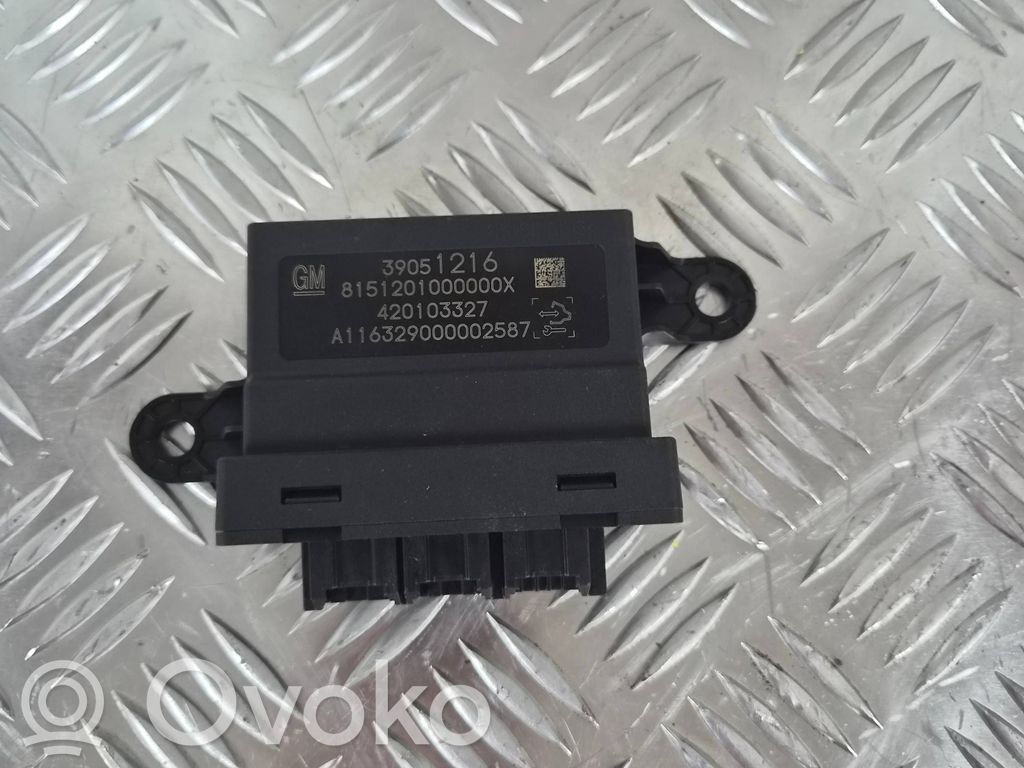 Opel Astra K Parking PDC control unit/module 