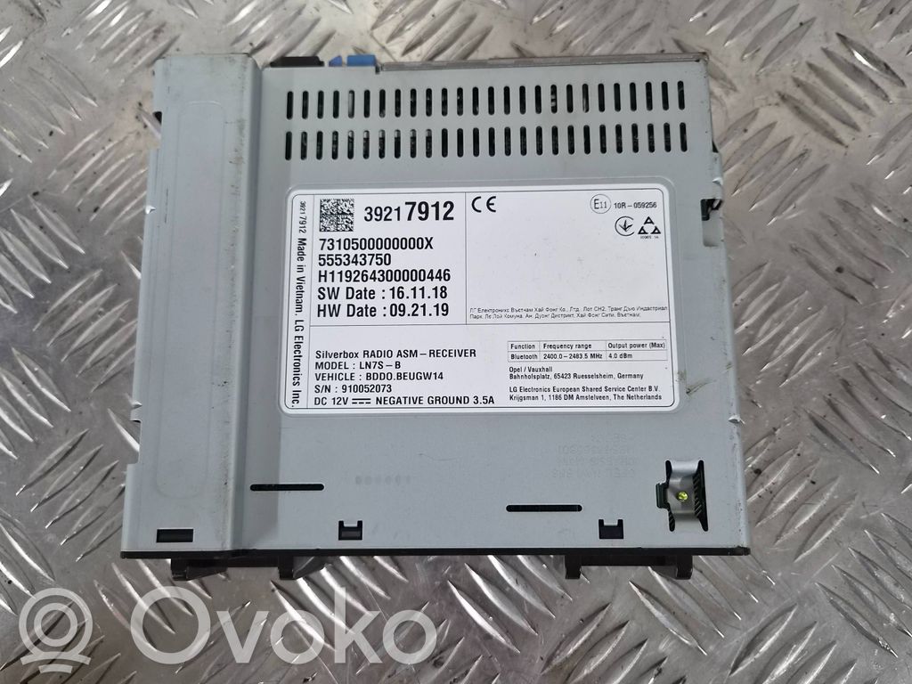 Opel Astra K Panel / Radioodtwarzacz CD/DVD/GPS 