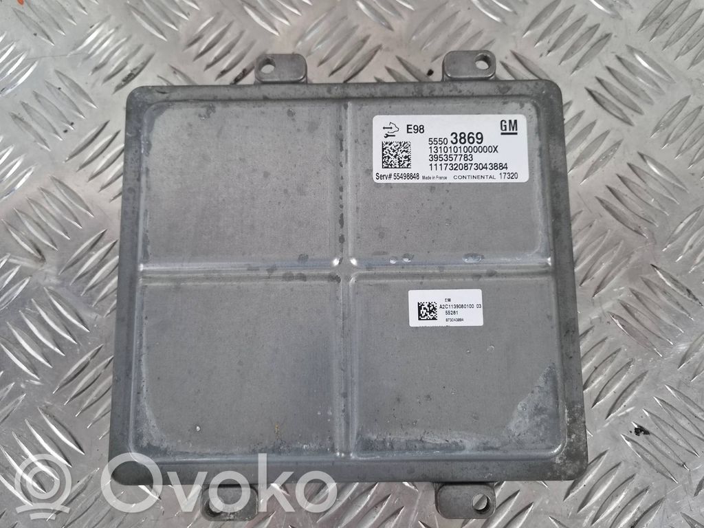 Opel Astra K Engine control unit/module 