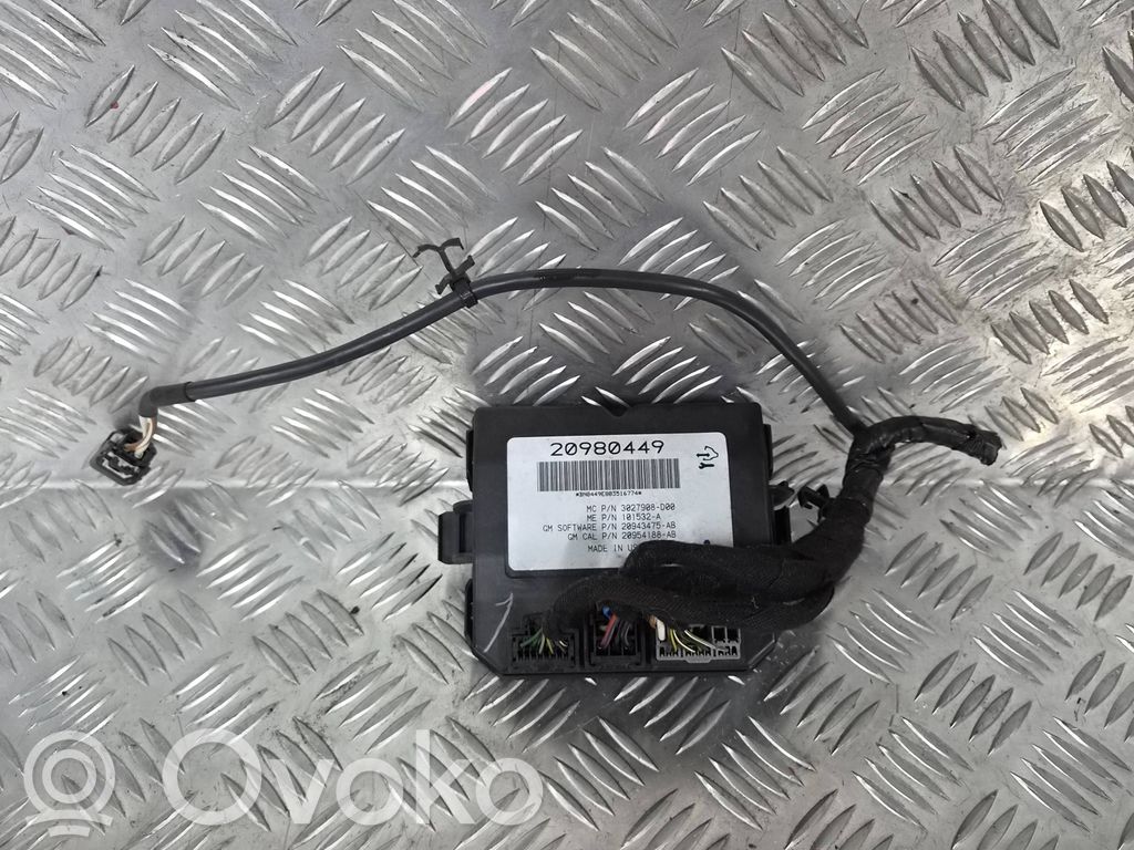 Opel Insignia A Tailgate/trunk control unit/module 