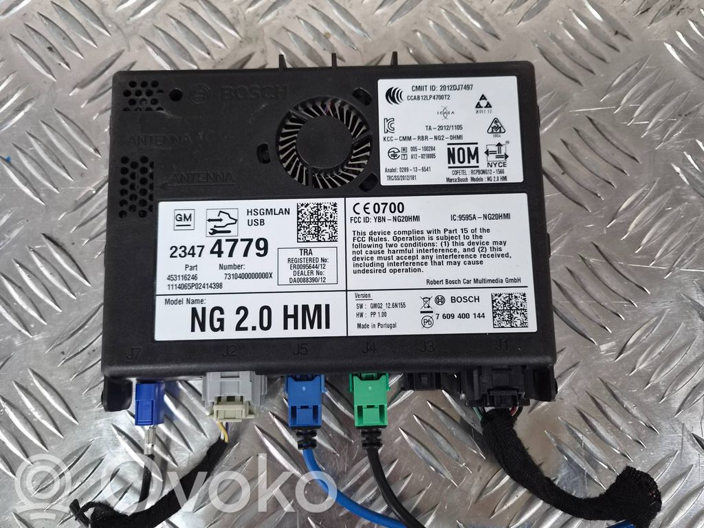 GPS navigation control unit/module   23474779