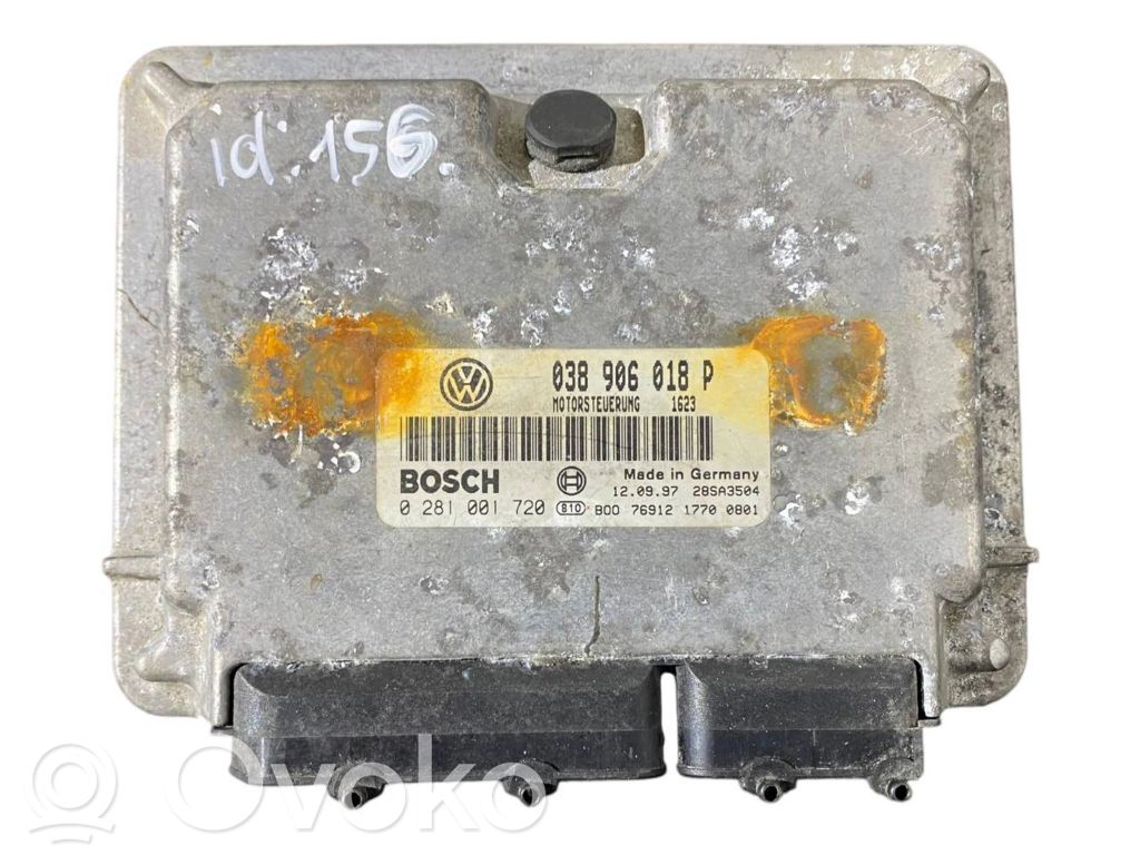 Engine control unit/module   038906018P,0281001720,28SA3504