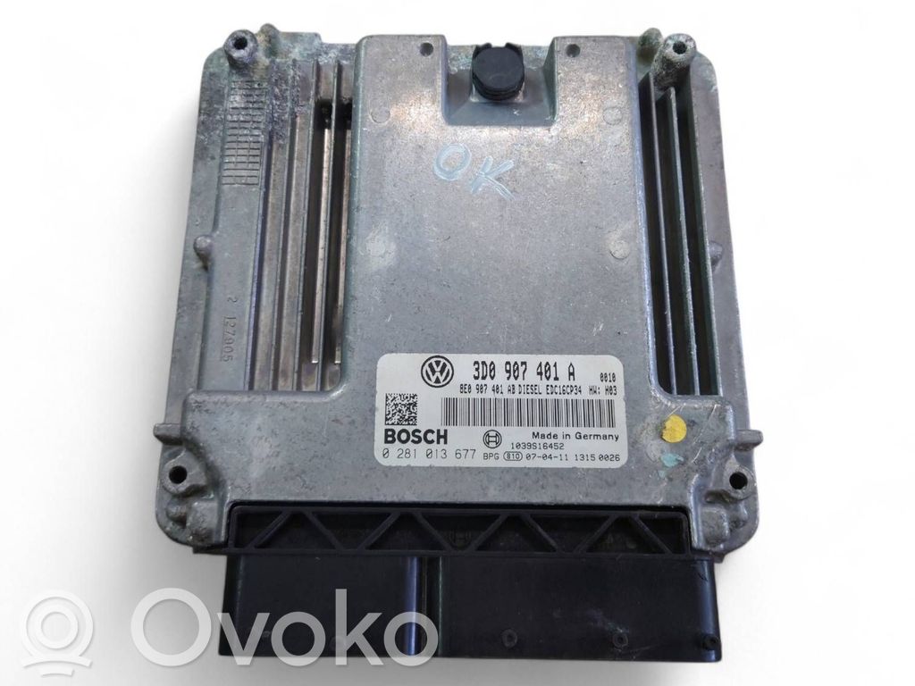 Volkswagen Phaeton Engine control unit/module 