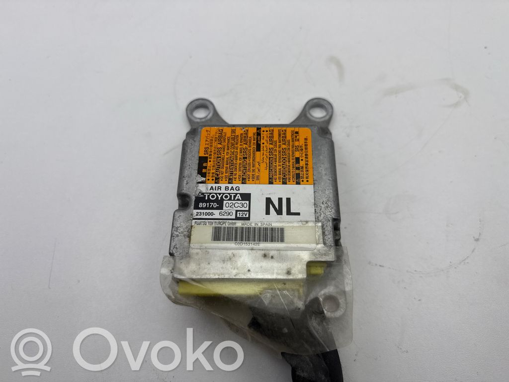 Toyota Auris E180 Airbag control unit/module 
