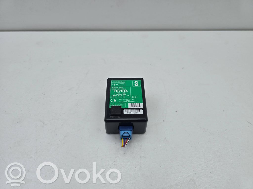 Toyota Auris 150 Immobilizer control unit/module 