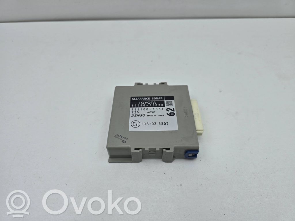 Lexus RX 450H Parking PDC control unit/module 