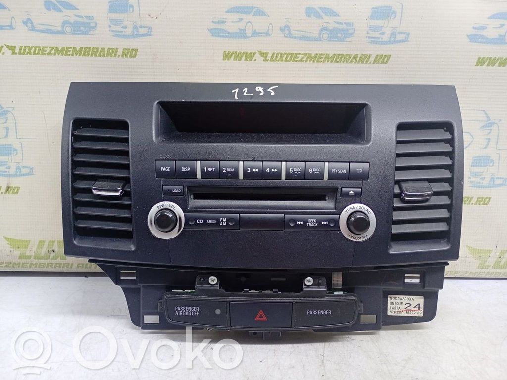 Mitsubishi Lancer X Kit sistem audio 