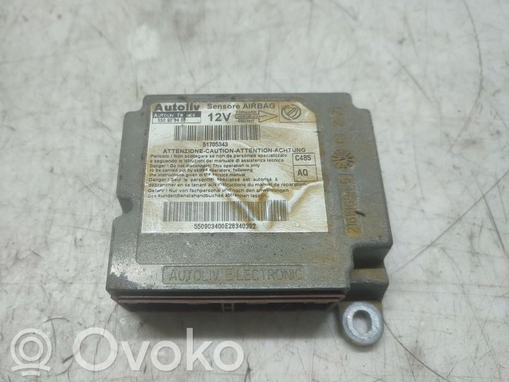 Fiat Doblo Sterownik / Moduł Airbag 