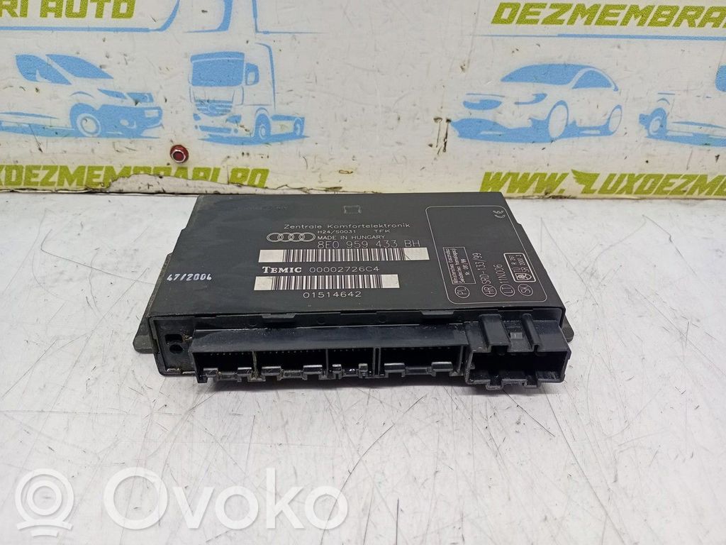 Audi A4 S4 B7 8E 8H Mukavuusmoduuli 
