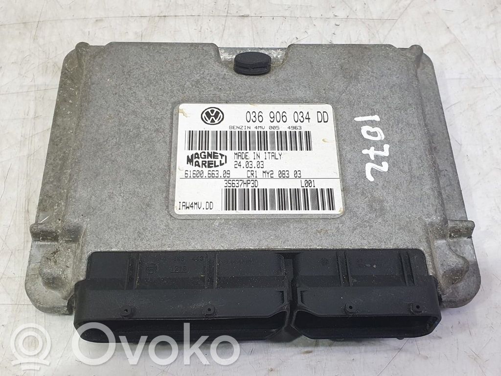 Engine control unit/module ECU   036906034DD