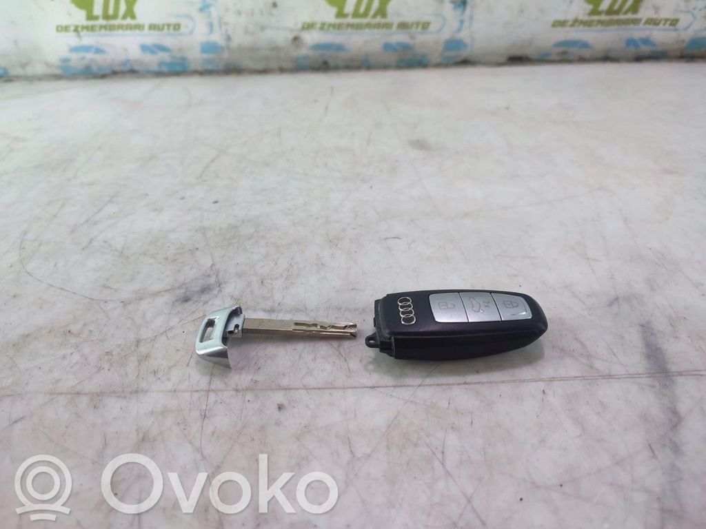 Audi A6 S6 C8 4K Virta-avain/kortti 