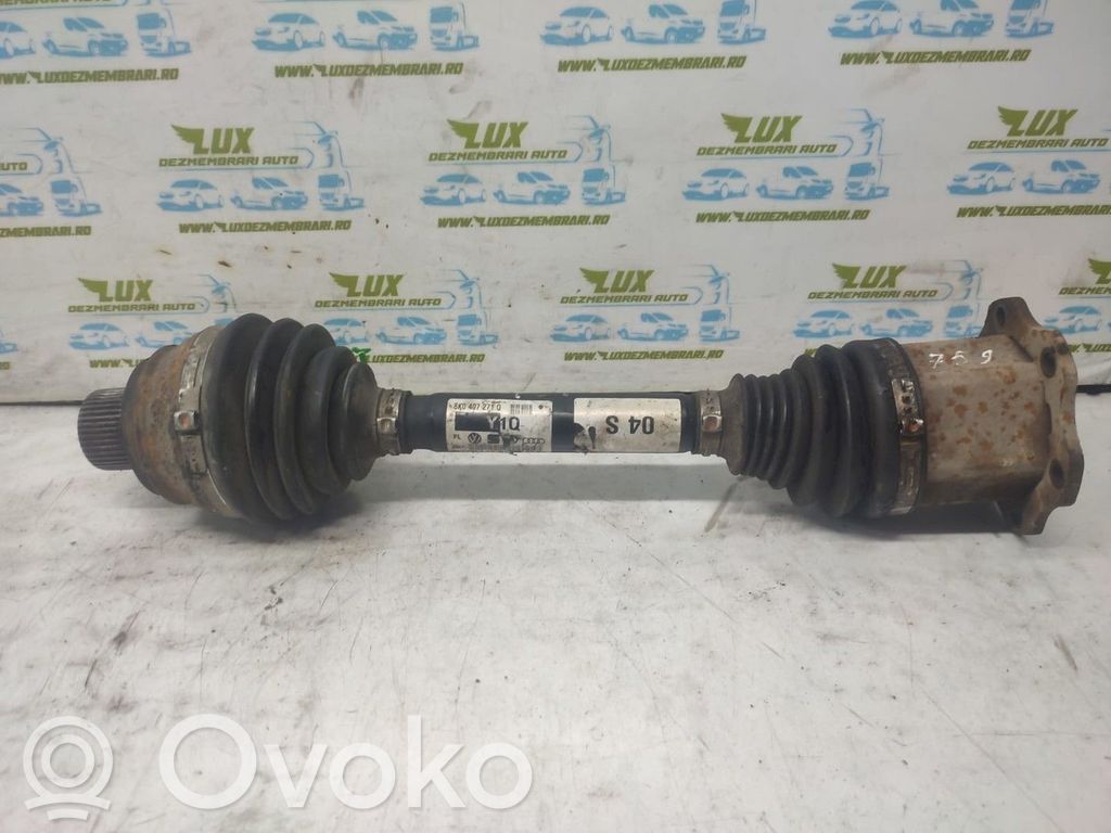 Audi A5 8T 8F Eje de transmisión delantero 