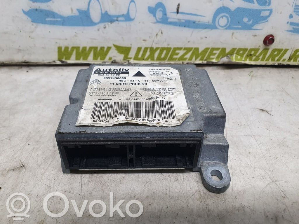 Airbag control unit/module   9657456680