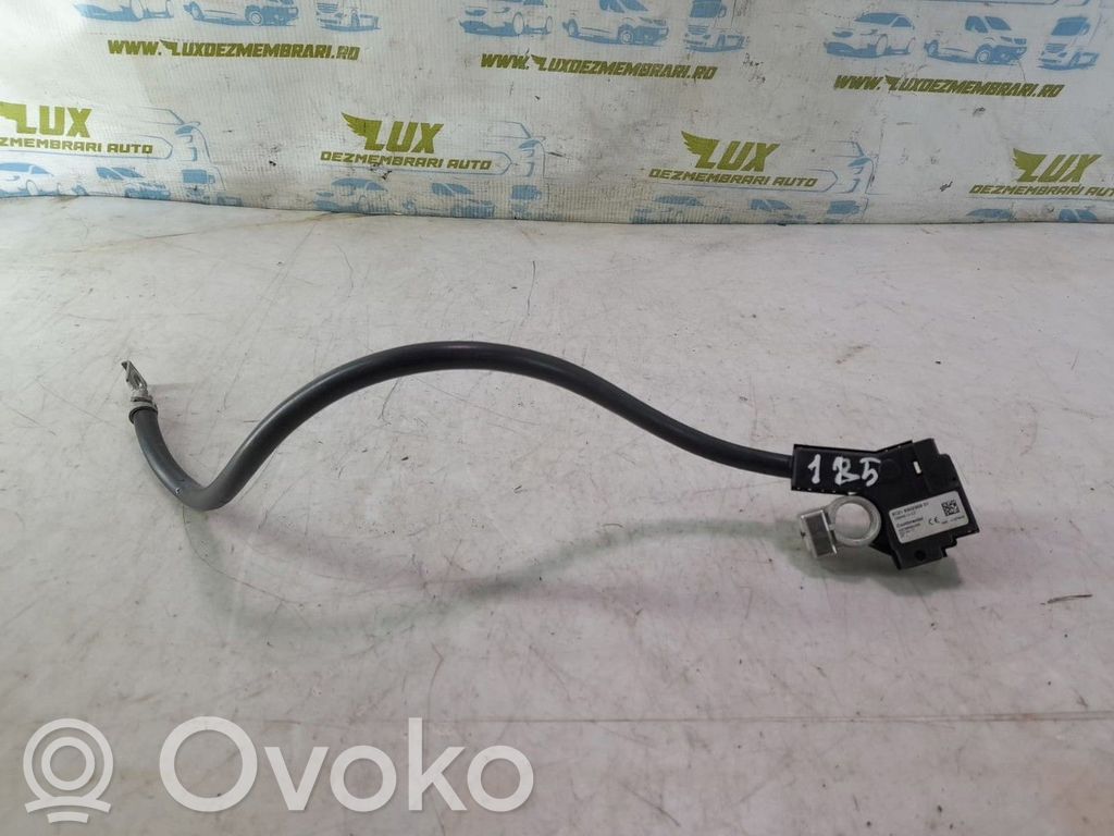 BMW 6 F12 F13 Minus / Klema / Przewód akumulatora 