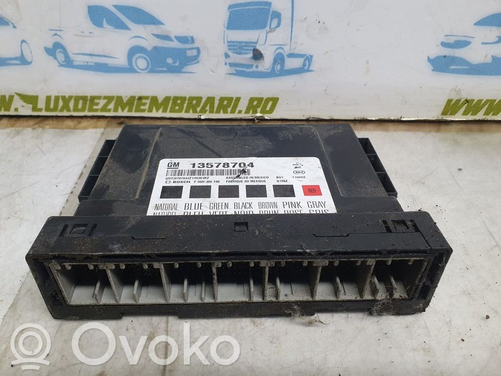 Opel Insignia A Komputer / Sterownik ECU silnika 