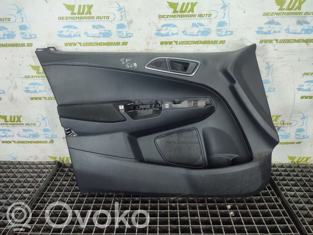 Front door card panel trim
