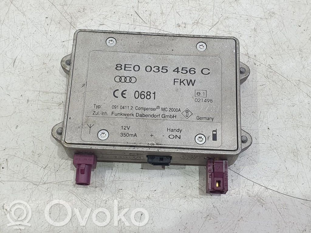 Audi A4 S4 B7 8E 8H Amplificatore antenna