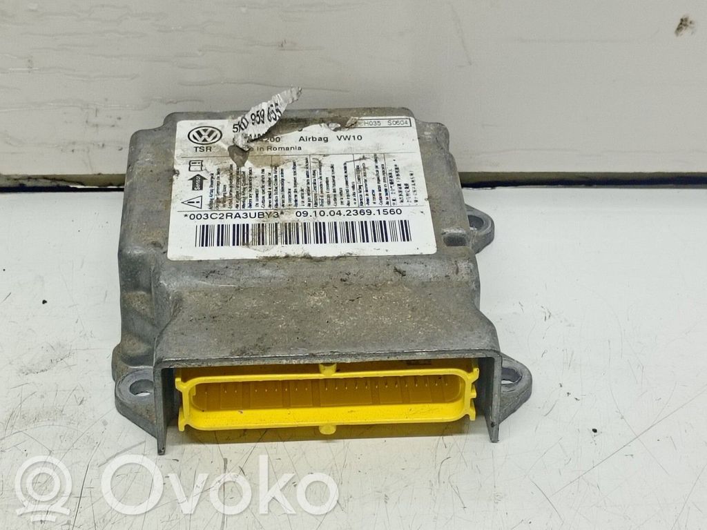 Volkswagen Golf VI Unitate/modul de comandă airbaguri 
