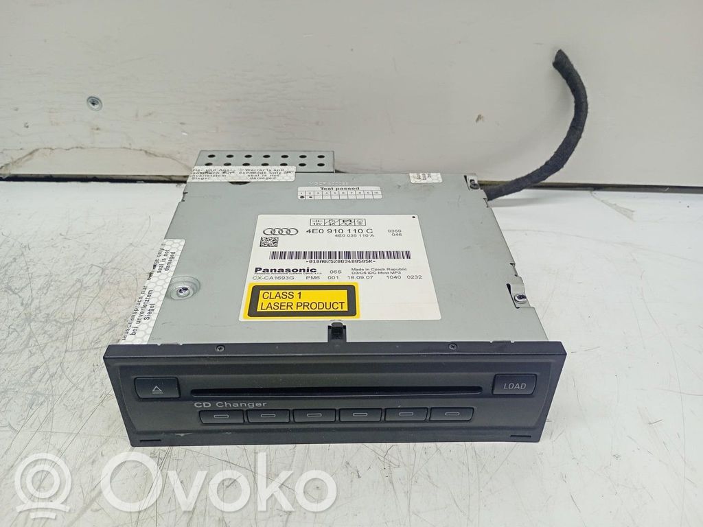 Audi A6 S6 C6 4F Unità principale autoradio/CD/DVD/GPS 