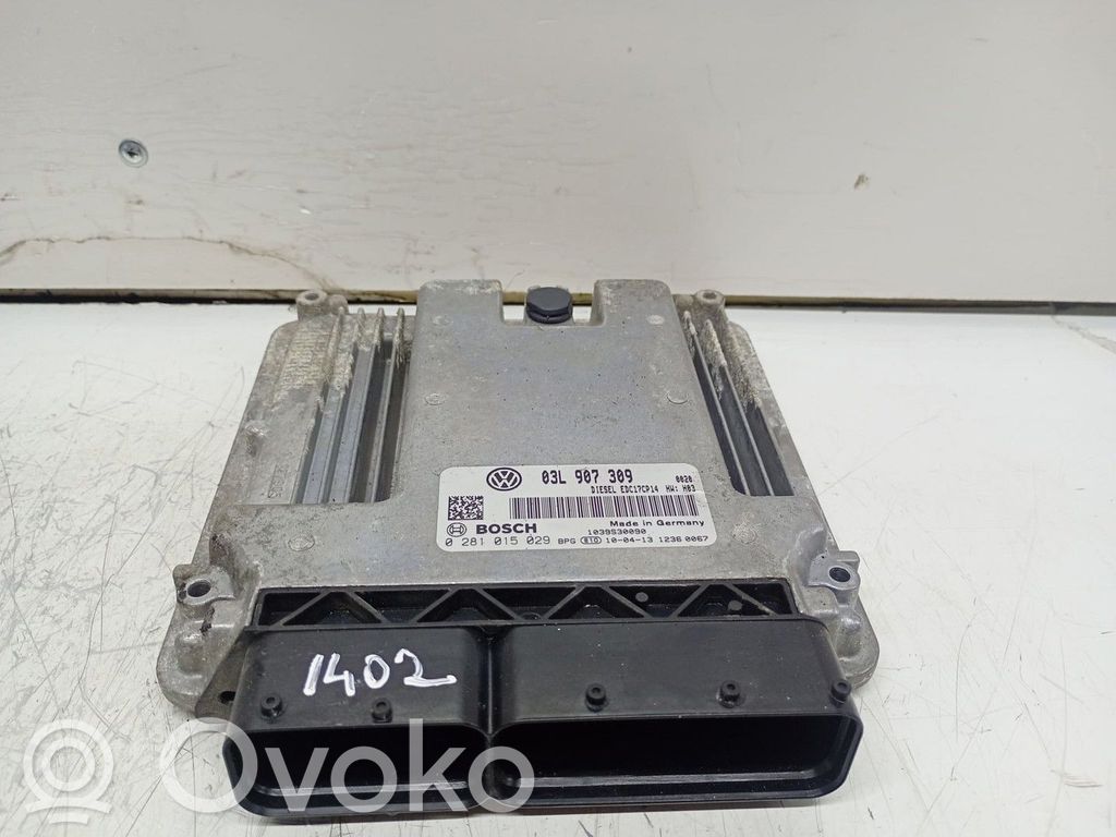 Unité de commande, module ECU de moteur   03L907309