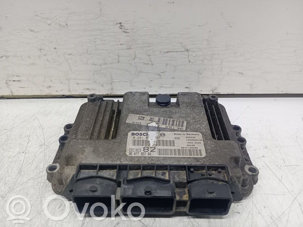 Peugeot 206 Engine control unit/module ECU 
