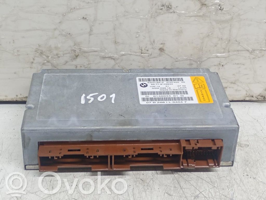 BMW 7 E65 E66 Sterownik / Moduł Airbag