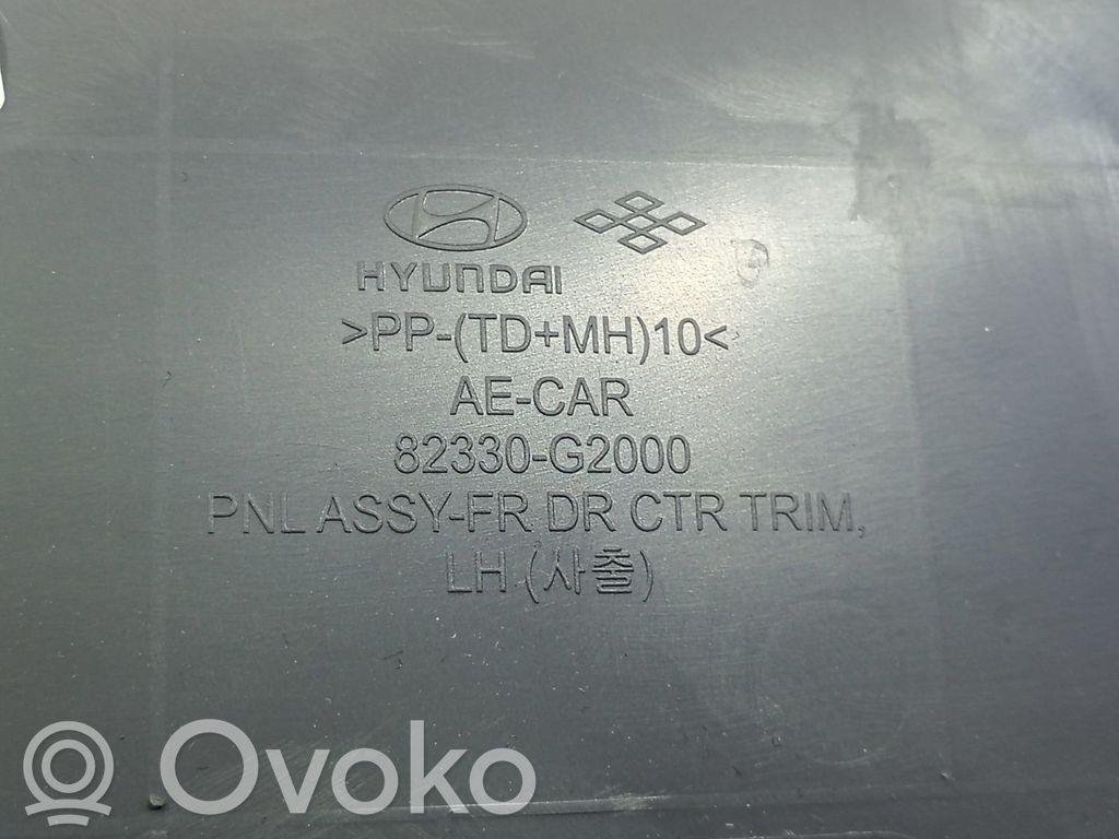 Hyundai Ioniq Front door card panel trim 