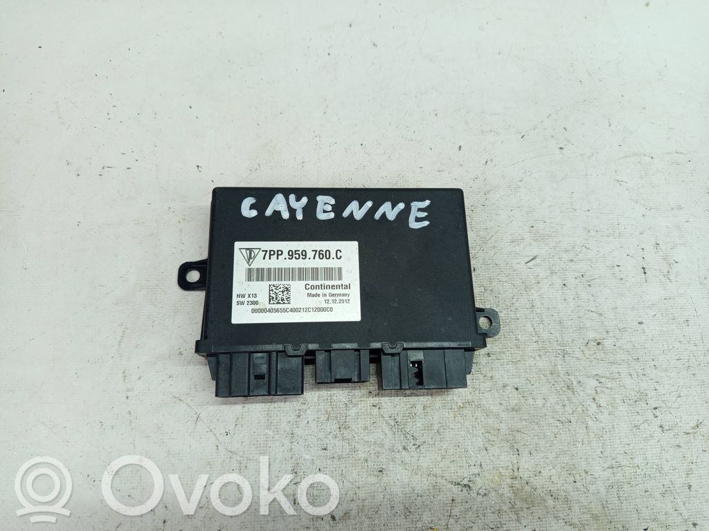 Porsche Cayenne (92A) Module de commande de siège 