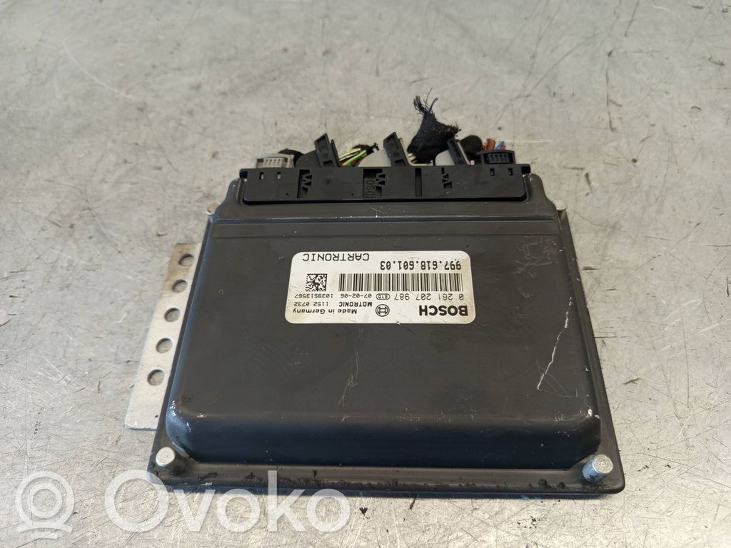 Porsche Boxster 987 Komputer / Sterownik ECU silnika 