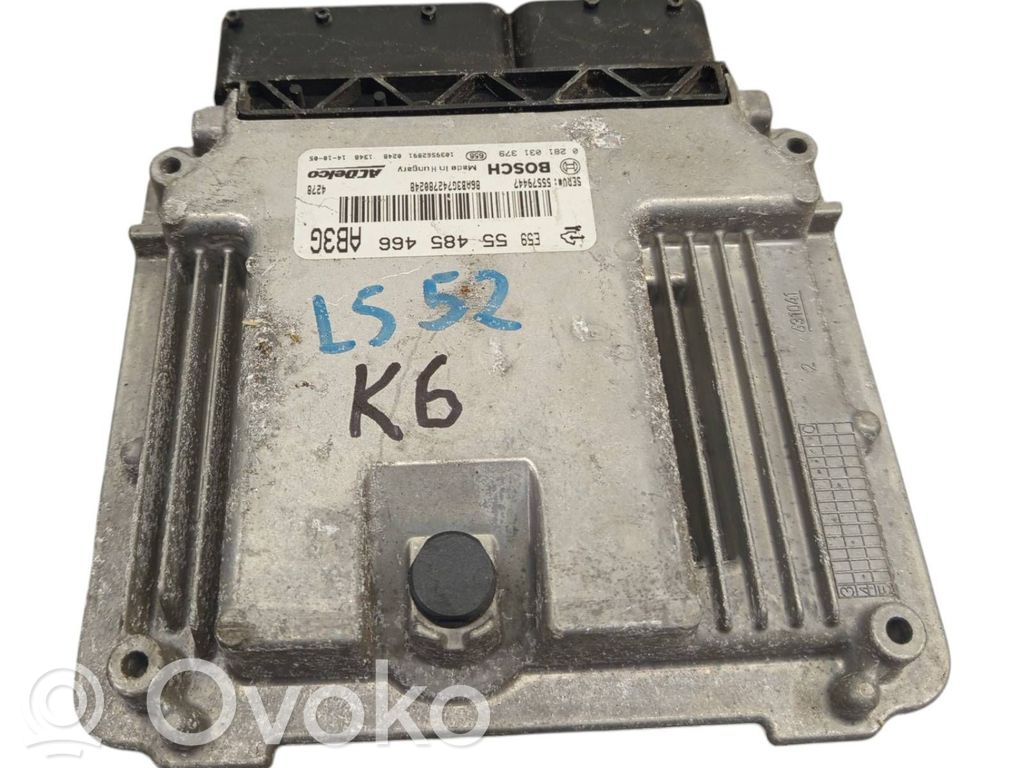 Engine control unit/module   55485466,55579447,0281031379