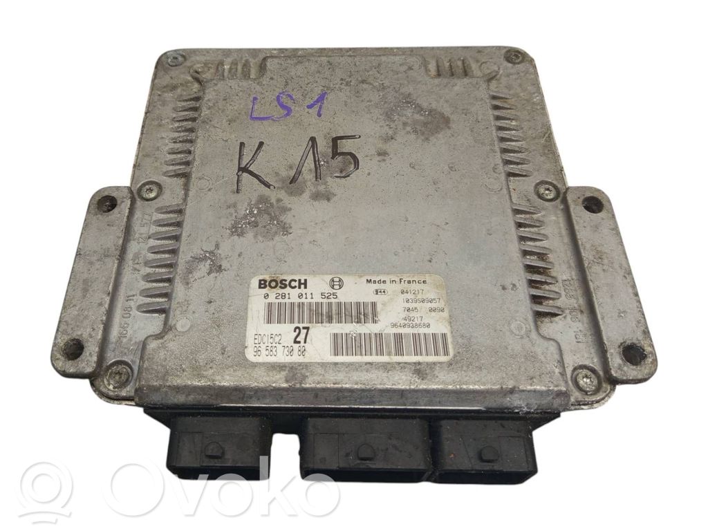Peugeot 206 Engine control unit/module 