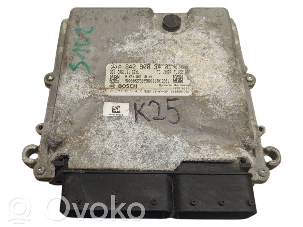Mercedes-Benz E W212 Calculateur moteur ECU 