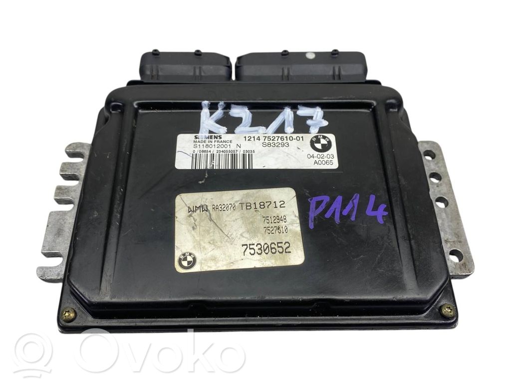 Mini One - Cooper Coupe R56 Engine control unit/module 